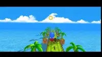 Super Sonic in island run 3D Screen Shot 1