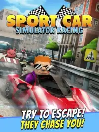 Sport Car Simulator Racing Screen Shot 9