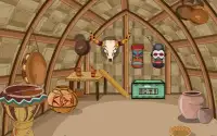 Escape Games-Tribal Hut Screen Shot 3
