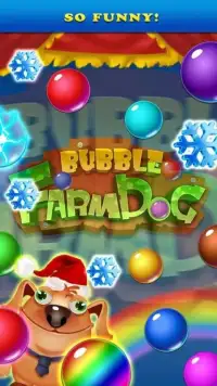 Fun Dog Bubble Shooter Games Screen Shot 0