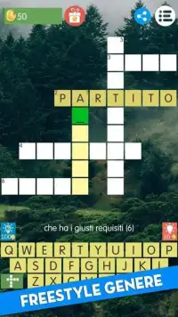 Crossword Italian Puzzles Free Screen Shot 3