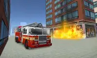 Fire Truck Simulator 2016 Screen Shot 9