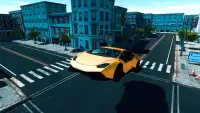 Futuristic Flying Car Driving Screen Shot 3