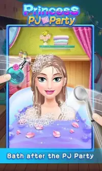 Princess PJ Party Girls Games Screen Shot 0