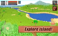Crafting Game Cube Island 3D Screen Shot 0