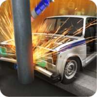 Real Car Crash Police 3D