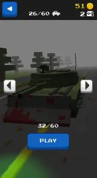 Pixel Road - Zombie Way Screen Shot 0