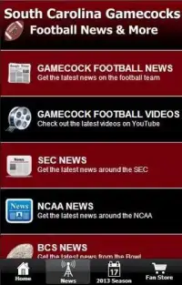 South Carolina Football News Screen Shot 4