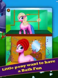 Little Pony Girls Horse Care Screen Shot 7