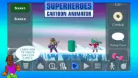 Superheroes Cartoon Animator Screen Shot 1