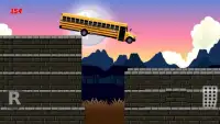 school bus hill climb driving Screen Shot 1