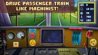 Passenger train simulator Screen Shot 4