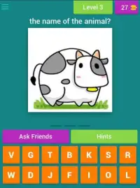 For Kids game Guess the animal Screen Shot 0