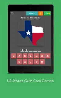 US States Quiz Map Screen Shot 13