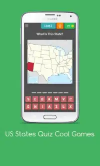 US States Quiz Map Screen Shot 16