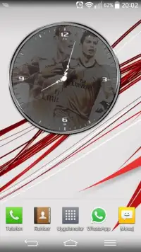 Cristiano Ronaldo Widget Clock Screen Shot 0