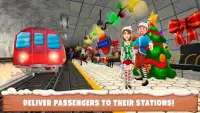 Christmas Train Driving Sim Screen Shot 1