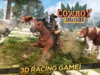 Cowboy Horse - Farm Racing Screen Shot 5