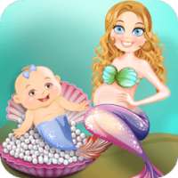 Mermaid Newborn Baby Care Game