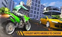 Traffic Moto Rider Screen Shot 0