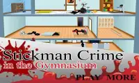 Stickman Crime in the Gym Screen Shot 3