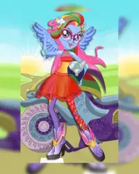 Dress Up Rainbow Dash Screen Shot 1