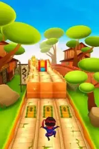 Ninja Kid Run - Free Fun Game Screen Shot 2