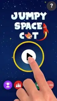 Jumpy Space Cat Screen Shot 0
