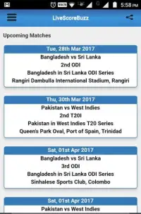 LiveScoreBuzz - cricket update Screen Shot 5