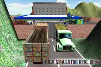 Xe tải Simulator Thực lái xe Screen Shot 5