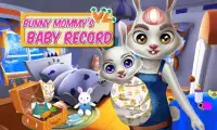 Bunny Mommy's Baby Record Screen Shot 2