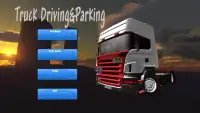 Real Truck Driving & Park 2016 Screen Shot 3