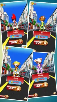 Subway Kid Game - Free Run Screen Shot 1