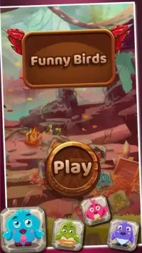 Funny Birds: Puzzle Screen Shot 7