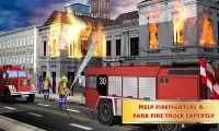 Fire Fighter Truck Simulator Screen Shot 2