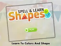 My First Word Shapes & Colors Screen Shot 0