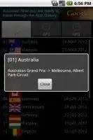 Unofficial F1 Schedule 2013 Screen Shot 0