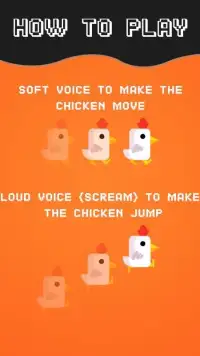 Chicken Scream Запуск игры Screen Shot 2