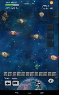 Planet Defender X Asteroids Screen Shot 3
