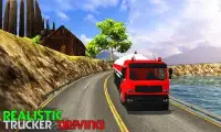 Oil Tanker Truck Simulator Screen Shot 0
