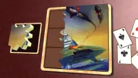 Jigsaw Solitaire - Air Fantasy Screen Shot 5