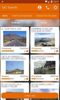 Cycling Tenerife by Eat&Check Screen Shot 2