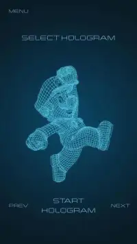 Hologram Mario 3D Simulator Screen Shot 1