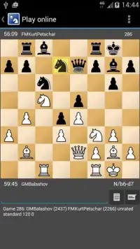 Chess Board Game HD Screen Shot 1