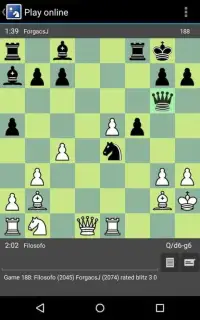 Chess Board Game HD Screen Shot 0
