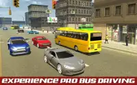 Pelatih sopir bus simulator 3d Screen Shot 4