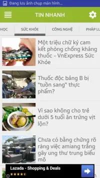 Tin Moi HD - Doc Bao - Tin Moi Screen Shot 2