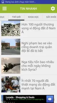 Tin Moi HD - Doc Bao - Tin Moi Screen Shot 0