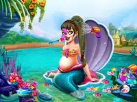 Cute Mermaid Mommy Care-Baby Screen Shot 5