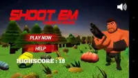 Shoot Em Farmer vs Worms Screen Shot 4